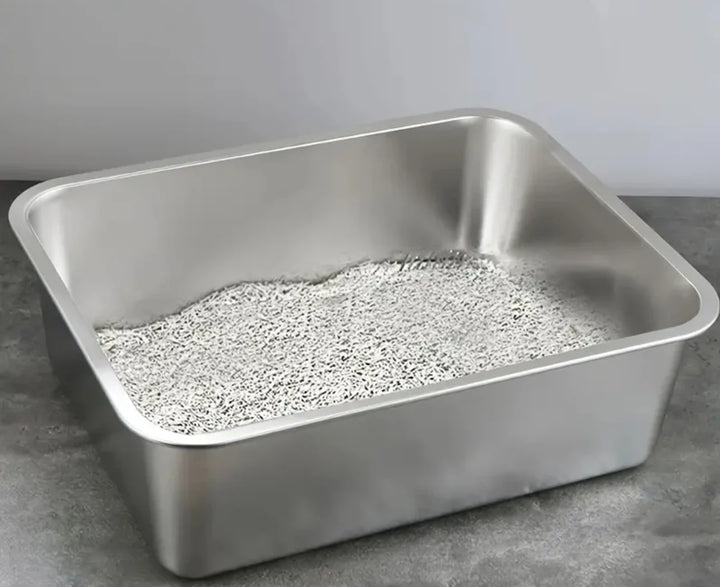 Stainless Steel Litter Box for Cats V2