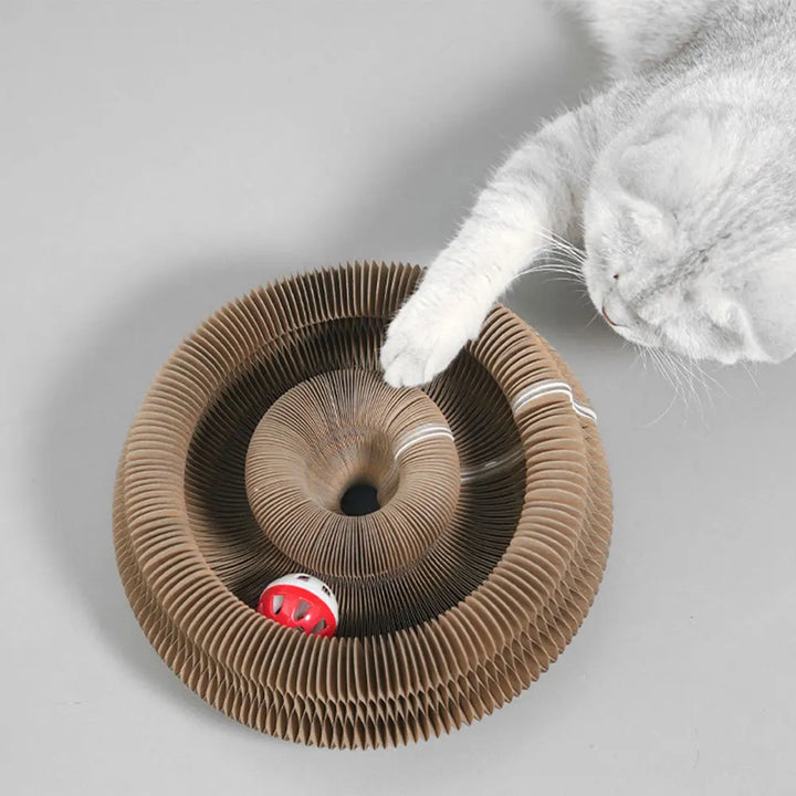 Organic Round Scratching Board for Cats
