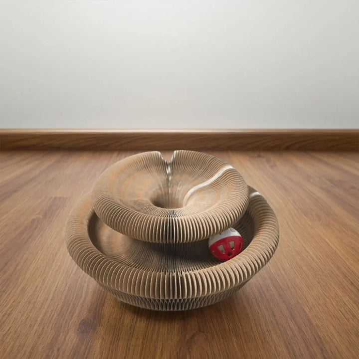 Organic Round Scratching Board for Cats